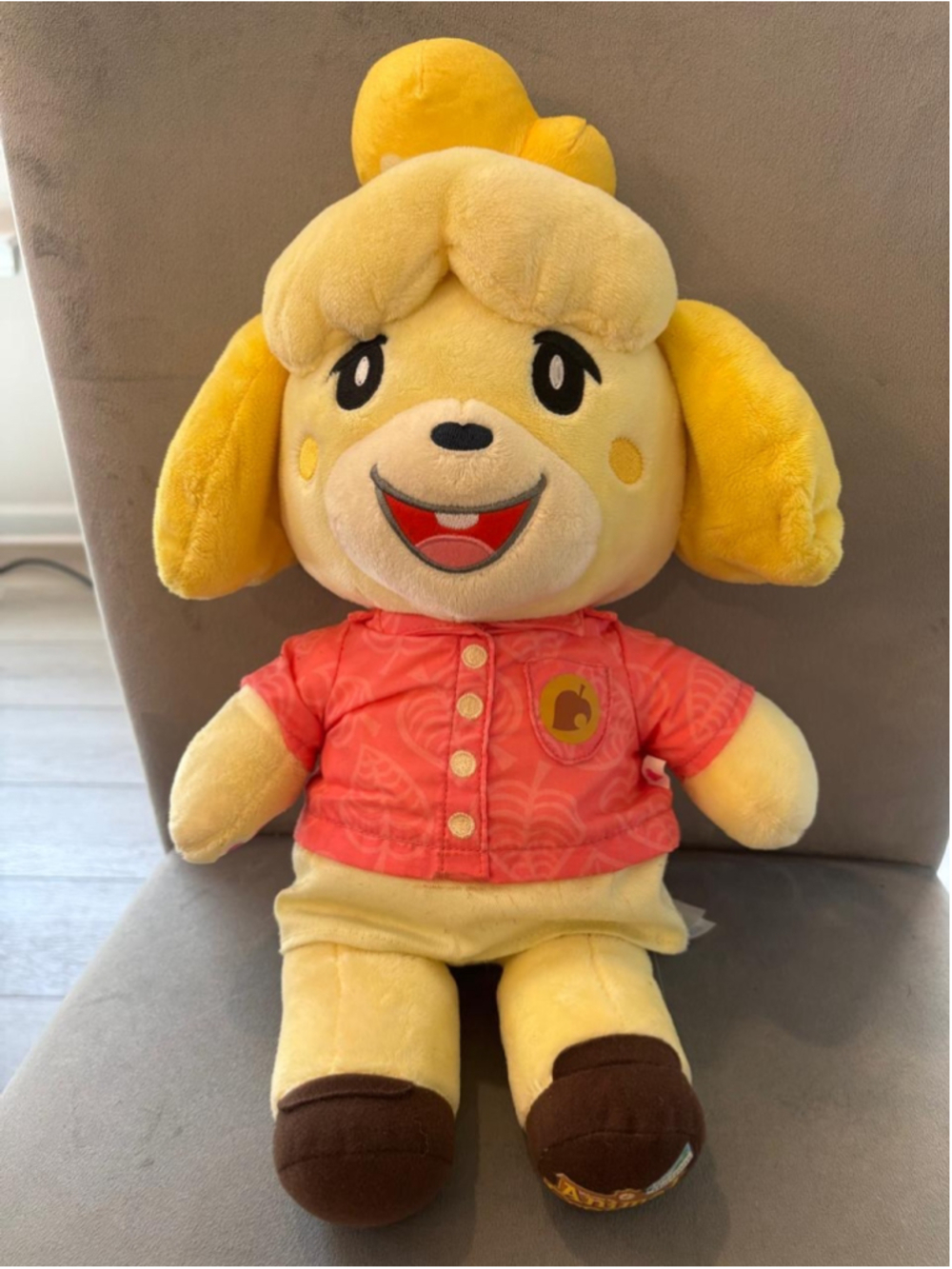 Build A Bear Animal Crossing Isabelle Plush Summer Outfit Nintendo Toy #N58